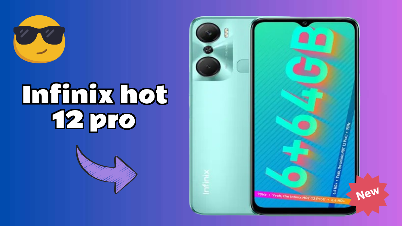Infinix Hot 12 Pro Display Size: 6.6 Inches (16.76 Cm) Screen Test