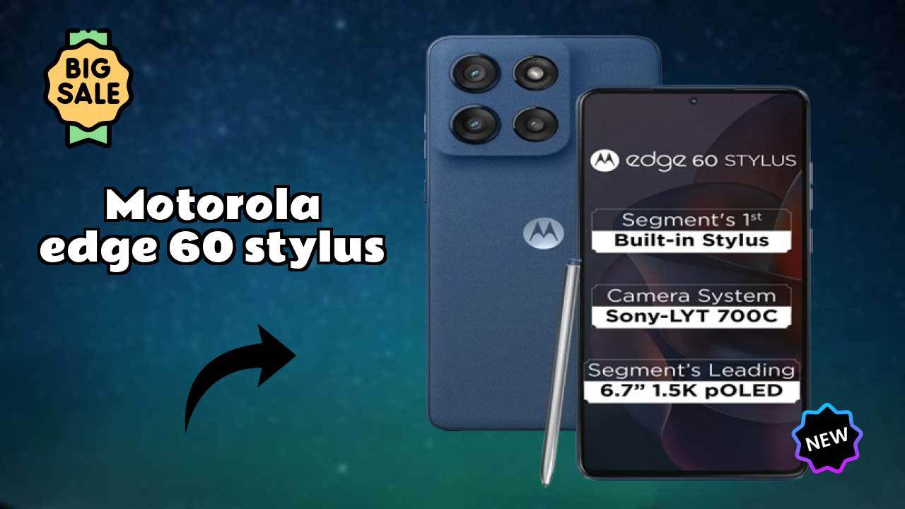 Motorola Edge 60 Stylus at ₹19,728 - Should You Buy It Now?