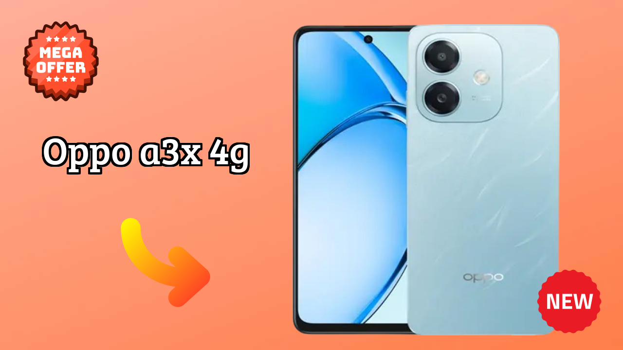 OPPO A3x 4G Display Size: 6.67 Inches (16.94 Cm) Screen Review