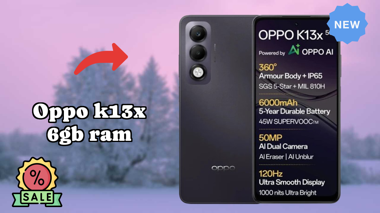 Should You Switch to OPPO K13x 6GB RAM in 2026?
