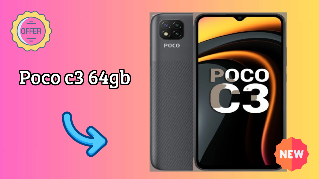 POCO C3 64GB Price: ₹8,499 - Should You Buy It?