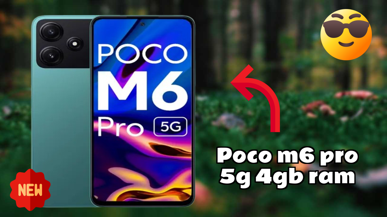 POCO M6 Pro 5G 4GB RAM Gaming Benchmarks with 4 GB RAM Performance