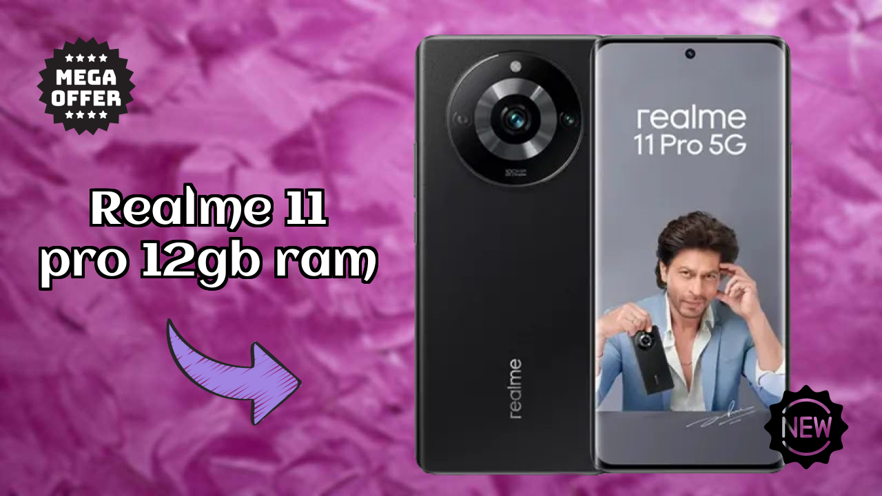 Realme 11 Pro 12GB RAM Display Technology: AMOLED Quality