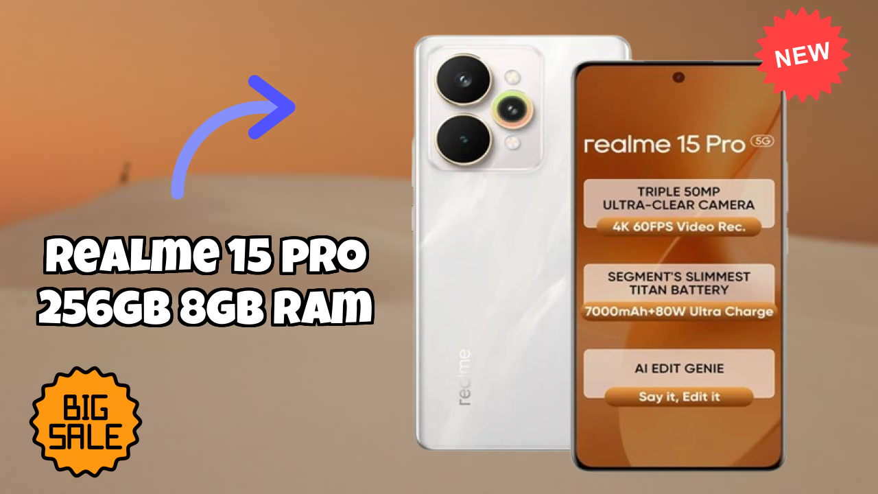 Realme 15 Pro 256GB 8GB RAM Display Analysis: 6.8 Inches (17.27 Cm) Screen