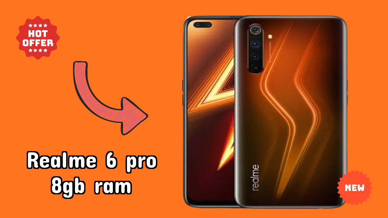 Realme 6 Pro 8GB RAM at ₹15,999 - Best Deal Available Now