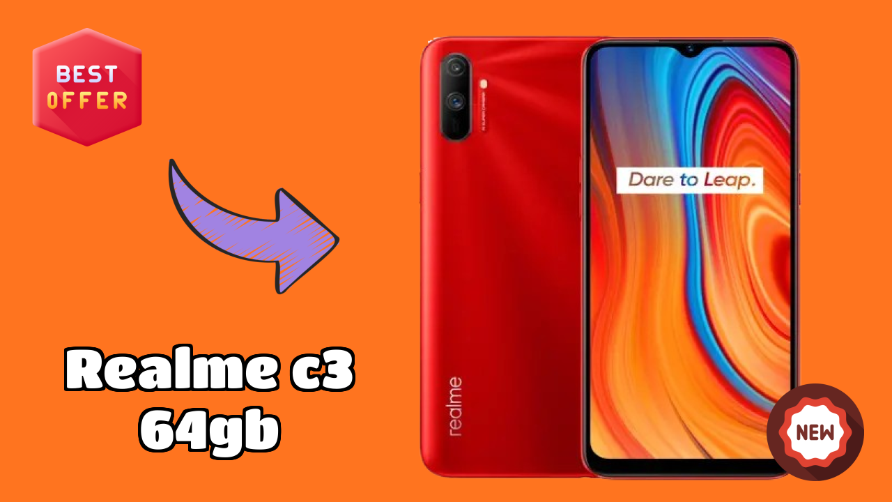 Realme C3 64GB Display Analysis: 6.5 Inches (16.51 Cm) Screen