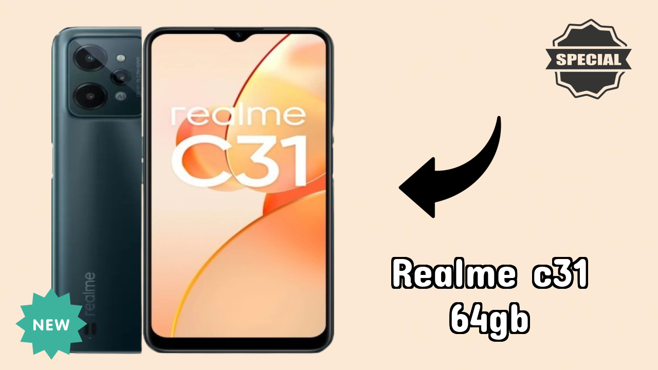 Realme C31 64GB at ₹9,490 - Best Features Explained