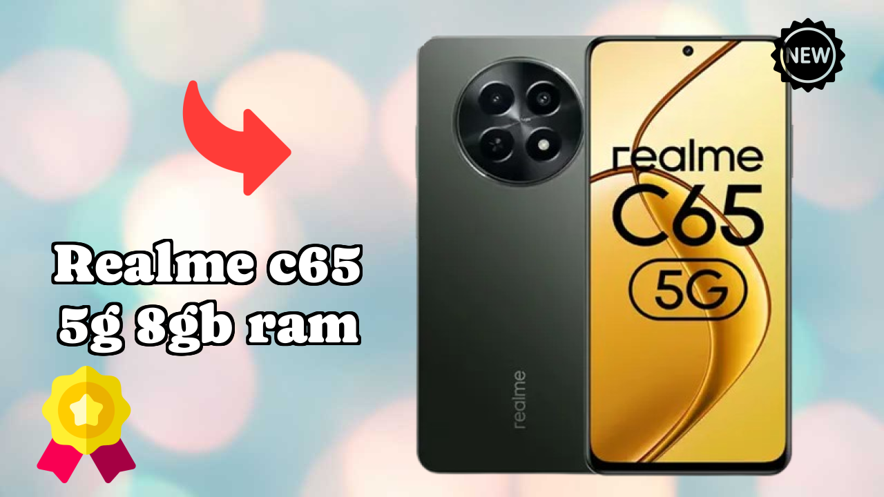 Realme C65 5G 8GB RAM at ₹13,999 - Best Features Highlighted