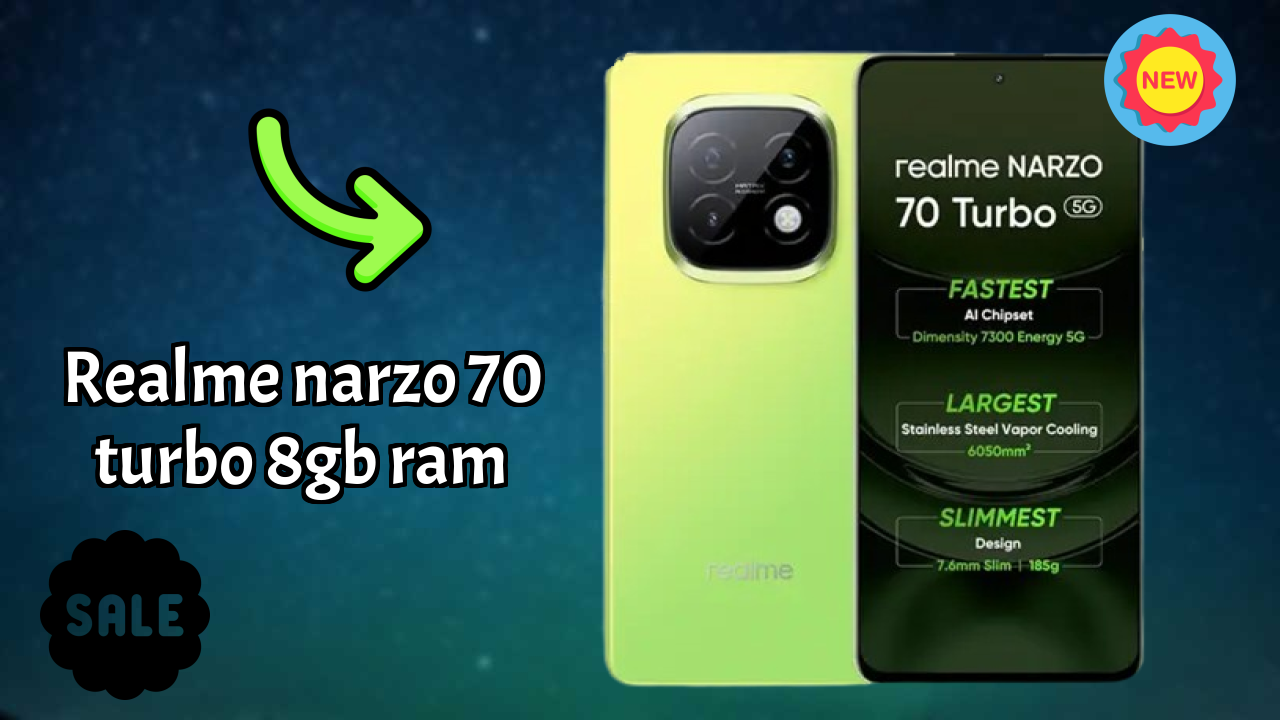 Realme Realme Narzo 70 Turbo 8GB RAM - Best Features You Should Know