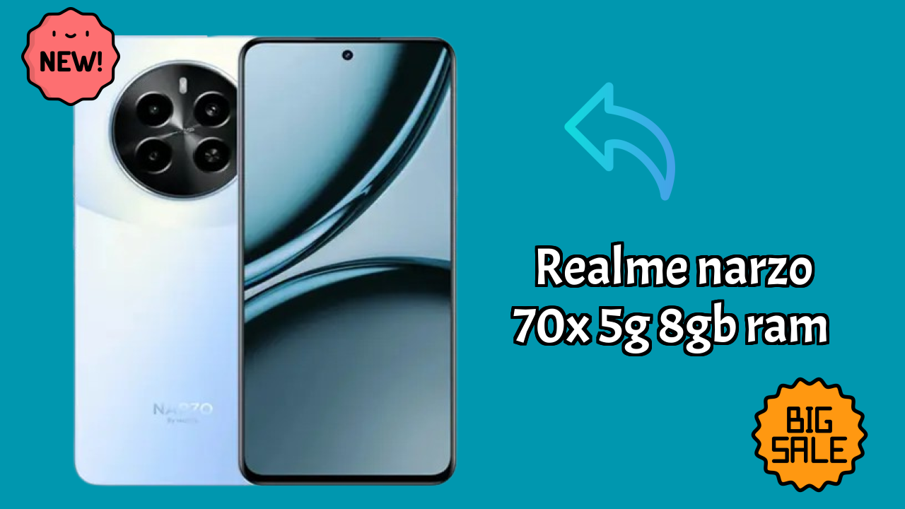 Realme Narzo 70x 5G 8GB RAM Gaming Benchmarks: MediaTek Dimensity 6100 Plus Tested