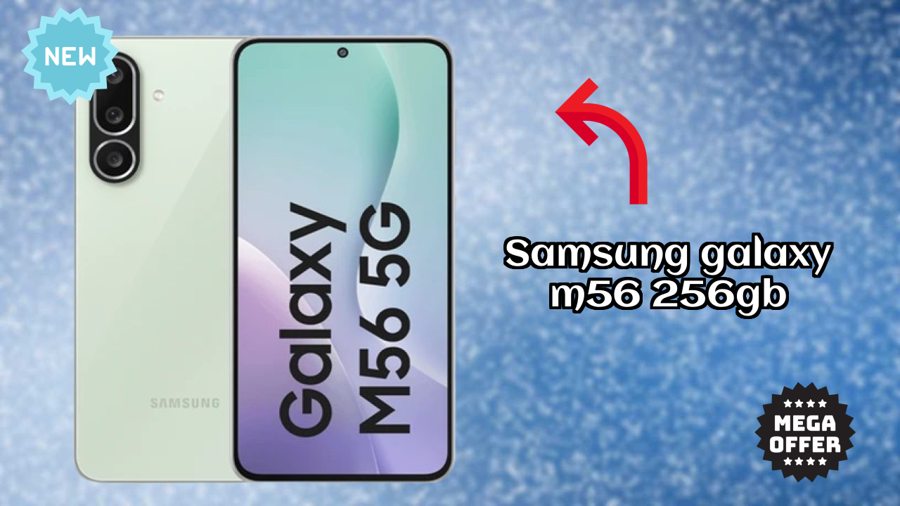 Samsung Galaxy M56 256GB Display Technology: 6.7 Inches (17.02 Cm) Screen