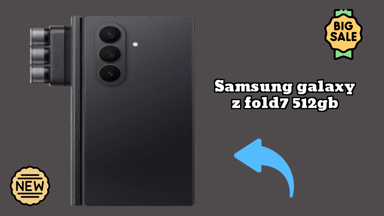 Samsung Galaxy Z Fold7 512GB at ₹186,999 - Complete Specifications