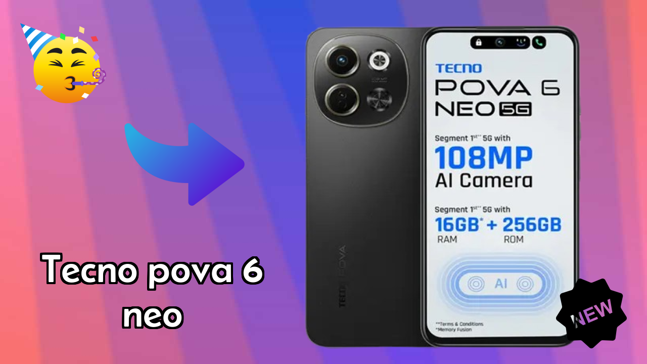 Tecno Pova 6 Neo Display Review: IPS LCD Technology