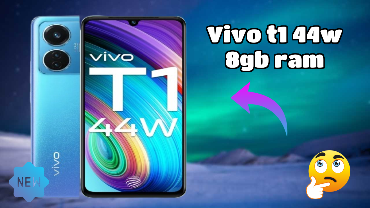 Vivo T1 44W 8GB RAM Display Review: 6.44 Inches (16.36 Cm) Screen Size