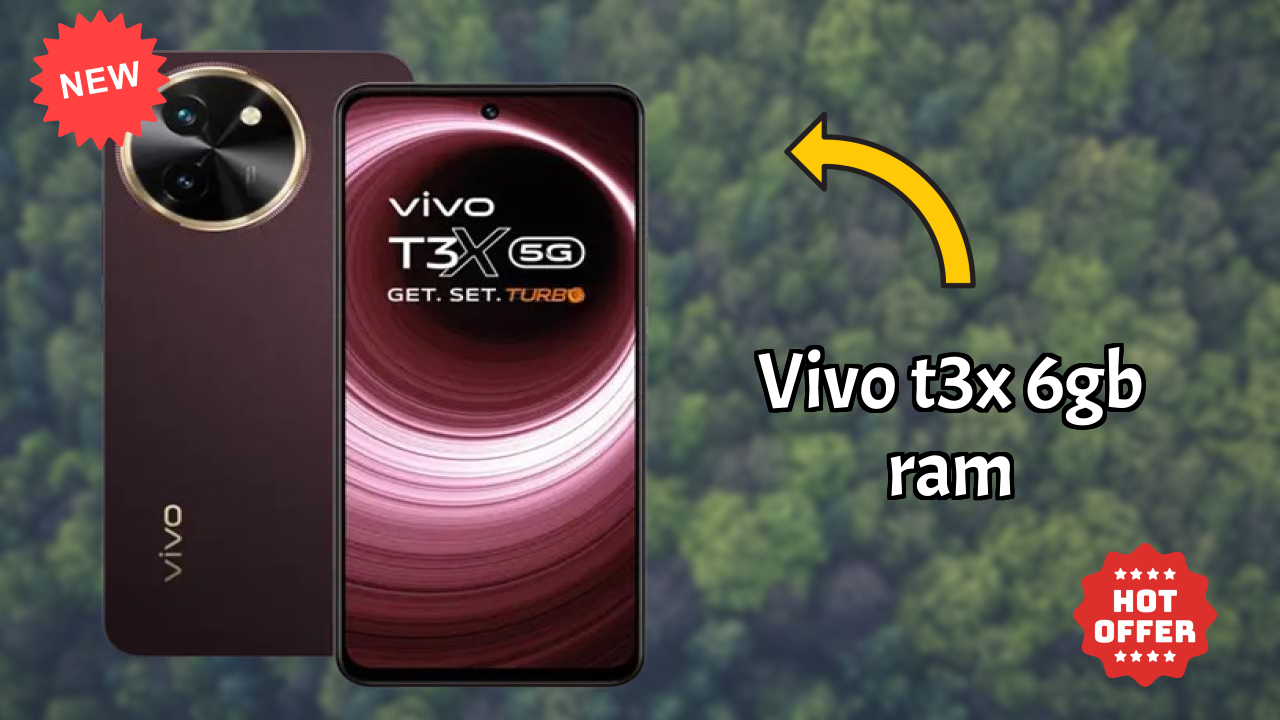 Vivo T3x 6GB RAM Battery Life: 6000 MAh Real-World Test